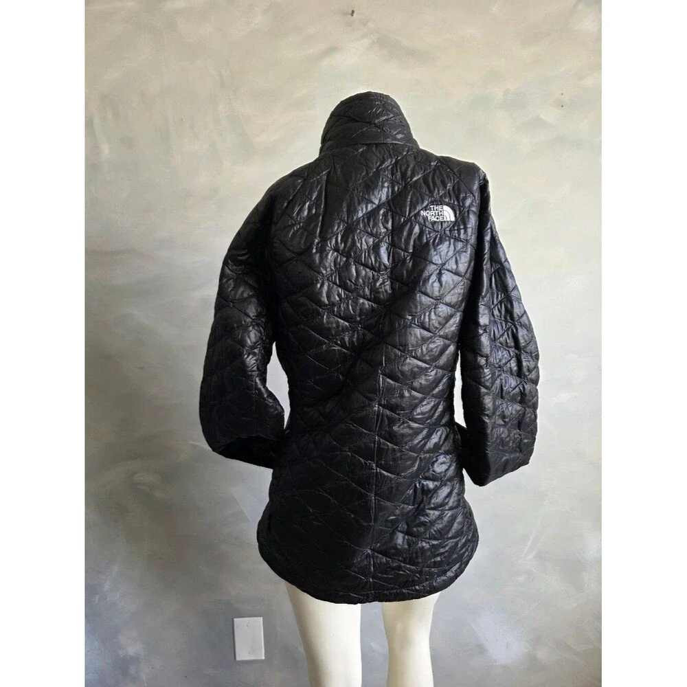 The North Face Thermoball Insulated Black Puffer Jacket Womens Sz M